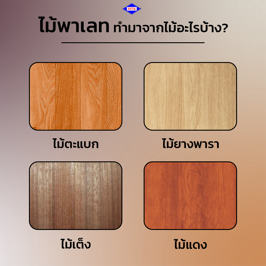 ไม้พาเลท ทำมาจากไม้อะไร?