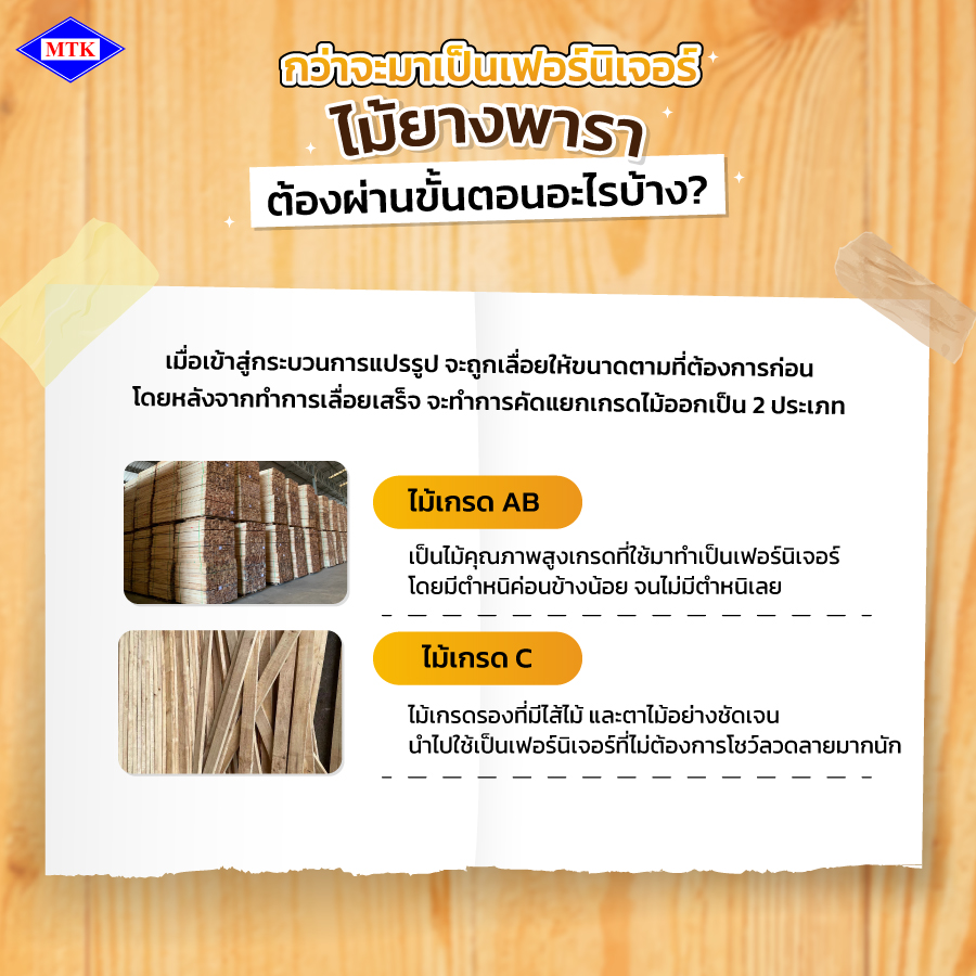 ไม้ยางพารา